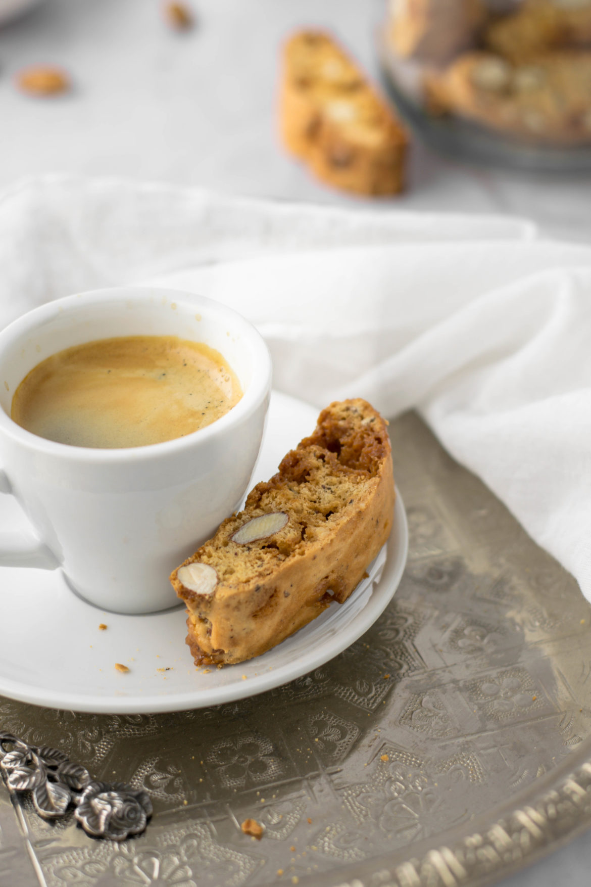 KARAMELL NUSS CANTUCCINI - Kaffee Gebäck selber machen!