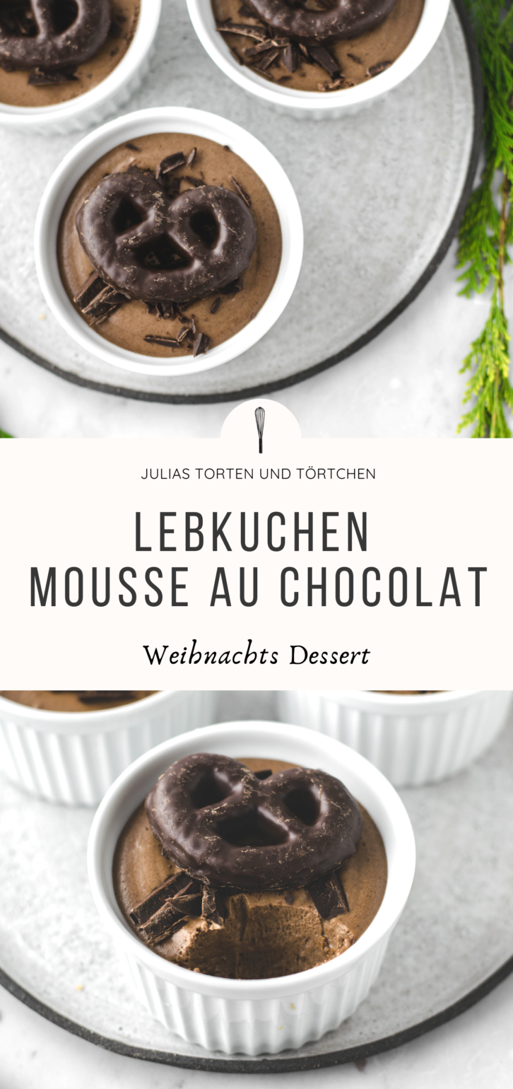 Lebkuchen Mousse au Chocolat Dessert (1) ⋆ Julias Torten und Törtchen