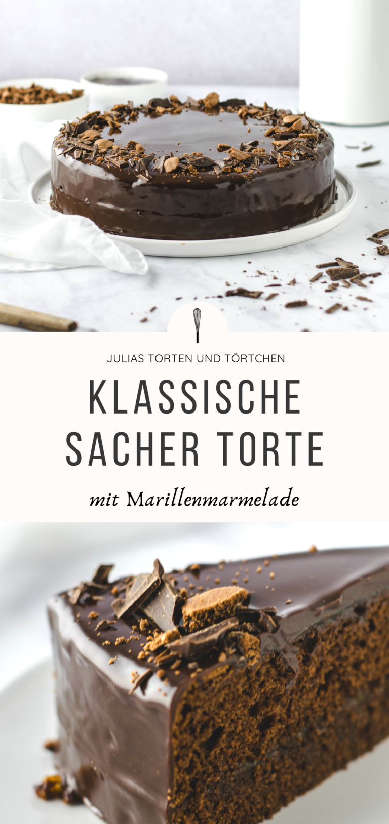 Klassische Sacher Torte ⋆ Julias Torten und Törtchen