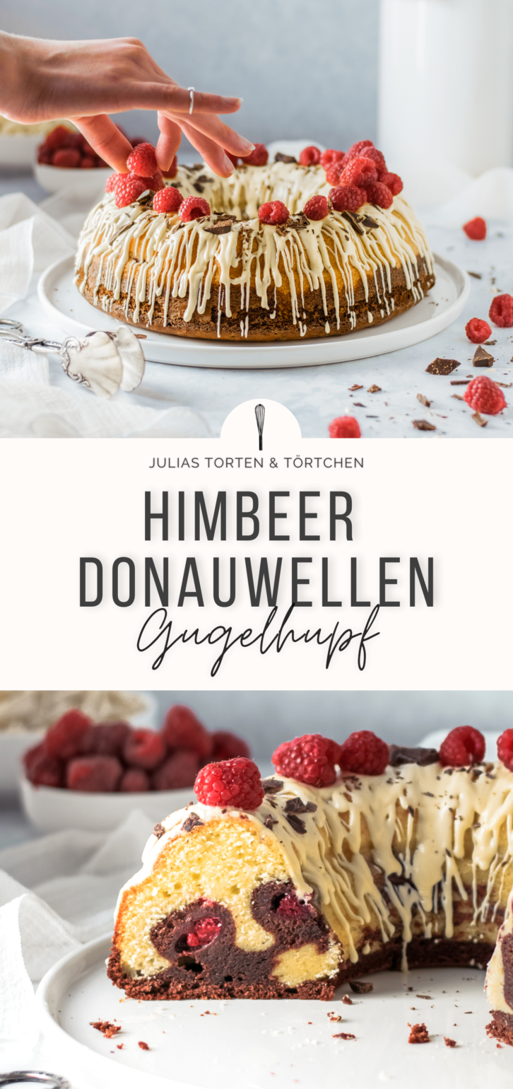 Himbeer Donauwellen Gugelhupf ⋆ Julias Torten und Törtchen