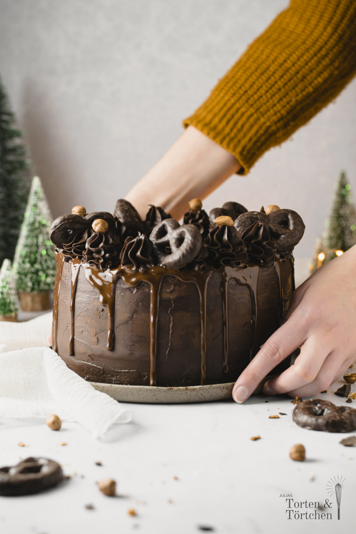 Lebkuchen Kirsch Torte-2 ⋆ Julias Torten und Törtchen