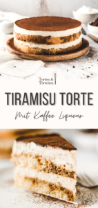 Mega einfaches Rezept für Tiramisu Torte ohne Ei, naja zumindest ohne rohes Ei ? Die ist wirklich einfach gemacht, sie besteht im Grunde nur aus Biskuit, Sahne + Mascarpone Masse und Tränke! Verfeinert hab ich sie mit dem besten Kaffee Liqueur überhaupt! #Tiramisu #TiramisuTorte #Einfach #Torte #Rezept #Backen #Sahnetorte #Mascarpone #Kaffee #Espresso