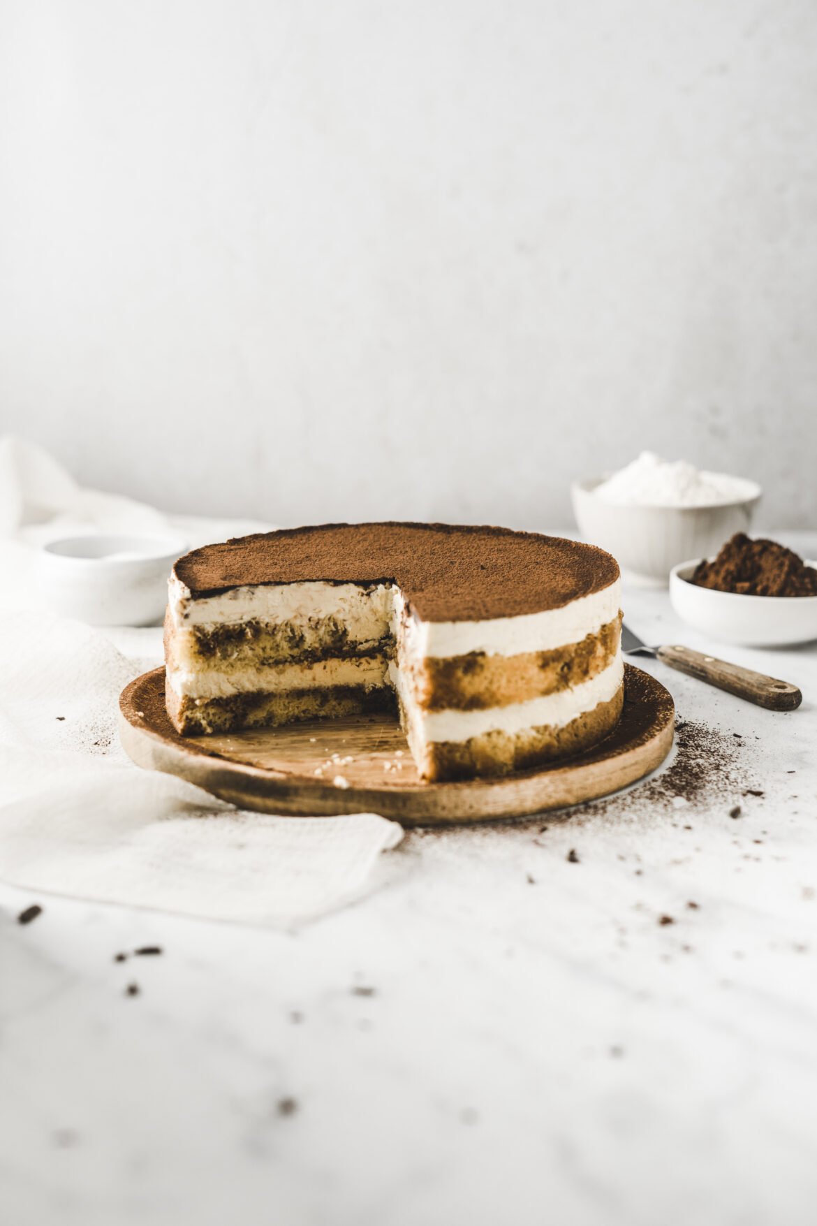 Super einache TIRAMISU TORTE mit Kaffee Liqueur